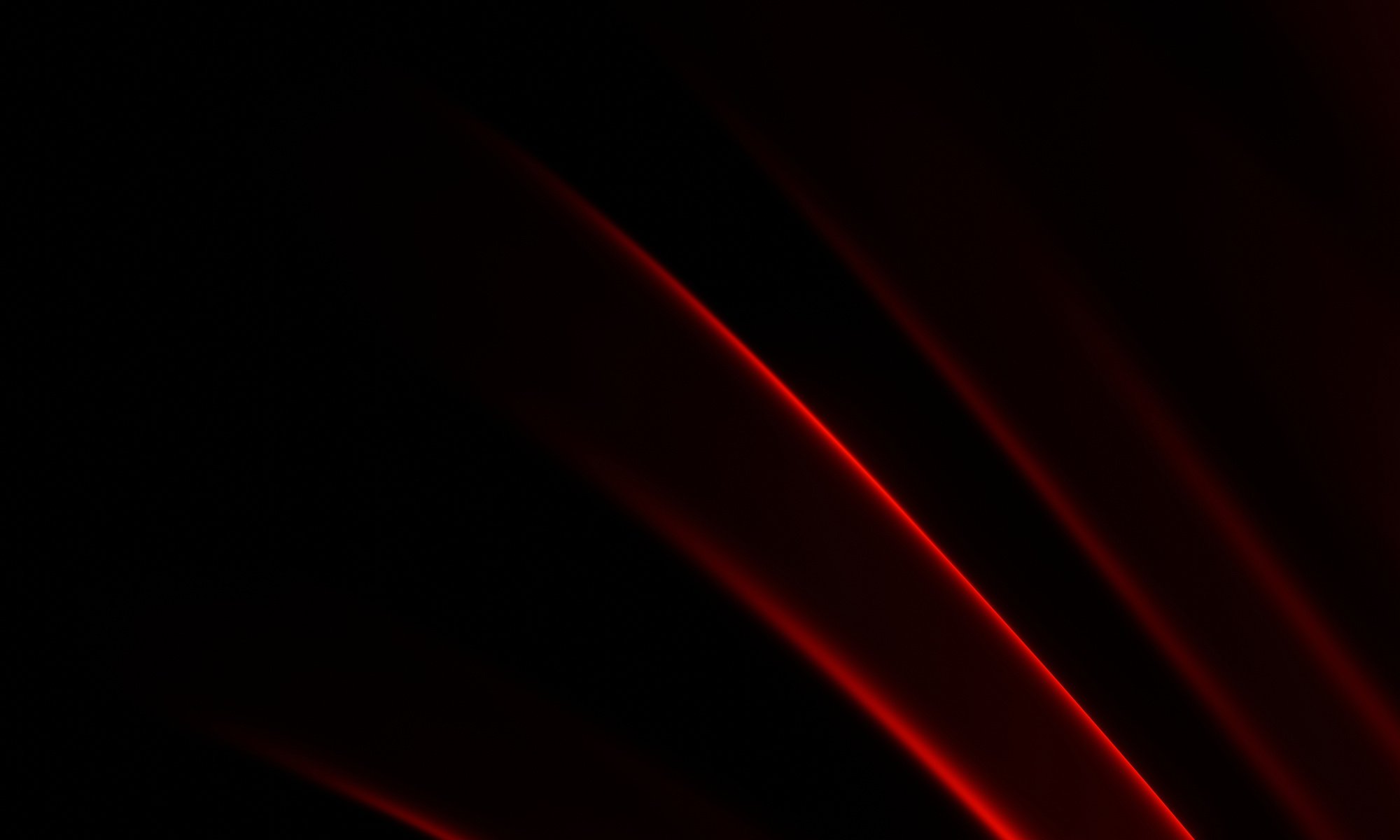 Red and Black Abstract Wave Background